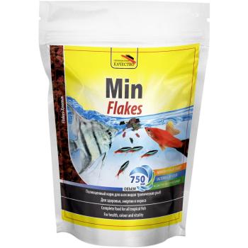 Корм для рыб Min Flakes 750мл хлопья (эконом пакет)