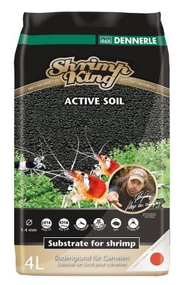 Питательный грунт Dennerle Shrimp King Active Soil 4л