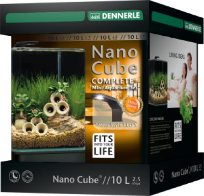 Нано-аквариум Dennerle NanoCube Complete Plus Style 10л