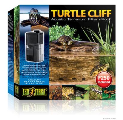 Остров для черепах Hagen Exo-Terra Turtle Cliff мини с фильтром
