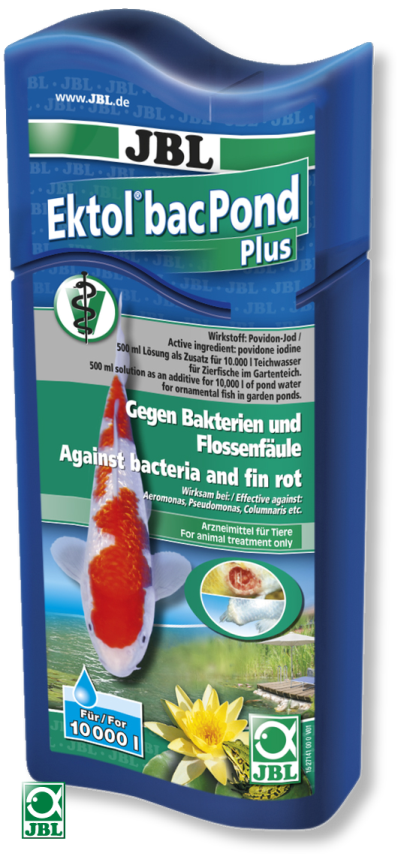 Лекарство для прудовых рыб JBL Ektol bac Pond Plus 500мл